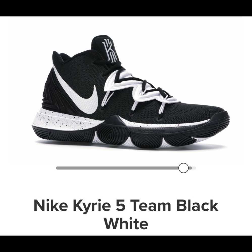 Men’s Nike Kyrie fives, basketball shoes